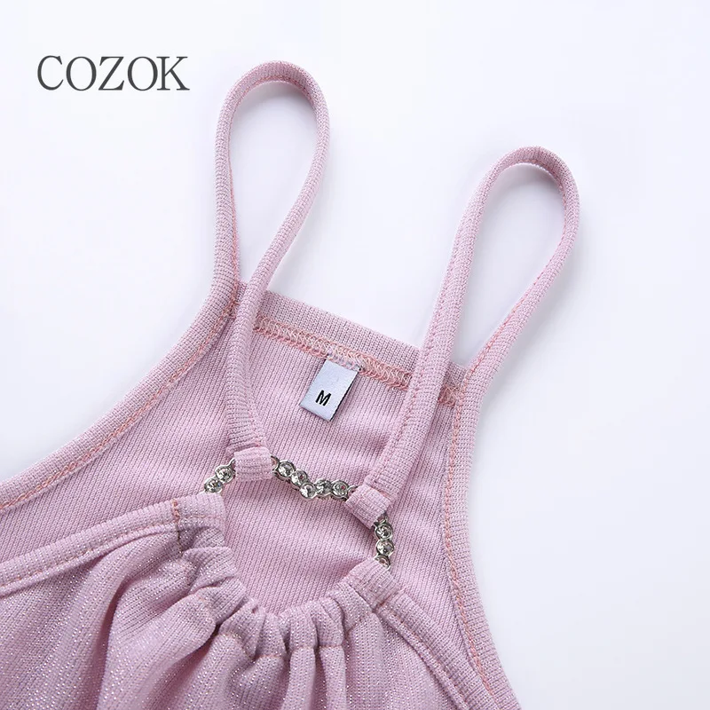 

yk2 Bright silk Solid Camis Summer Sexy Short Backless Skinny women pink Streetwear cute crop top 2021