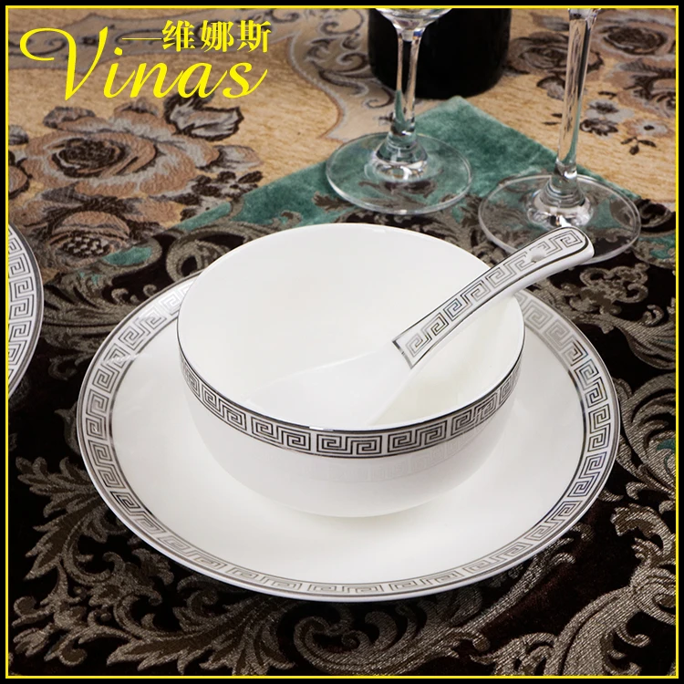 Европейская тарелка высокого качества керамические блюда десерт стейк хлеб