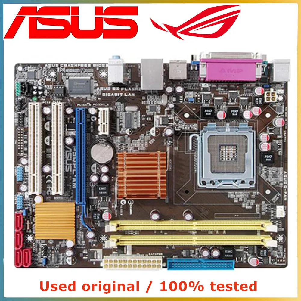 Для процессора Intel G41 LGA 775 для материнской платы ASUS компьютерная розетка LGA775 DDR2 б/у