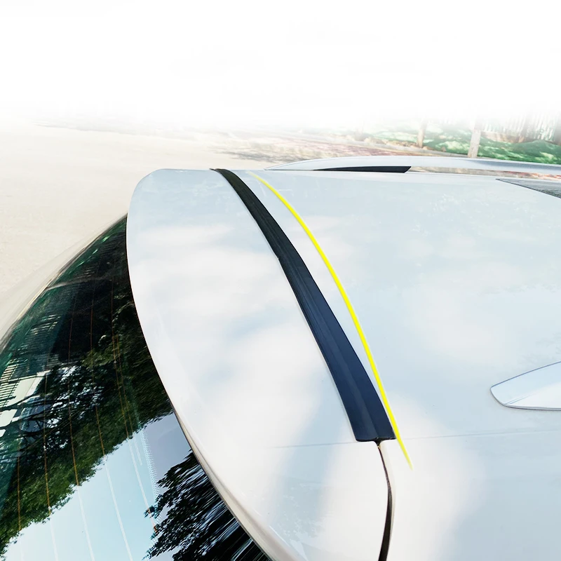 

SUV MPV Trunk Seal Strip 1.6 Meters Rubber Black White For Hatchback Tail Box Cover Gap Waterproof and Dustproof