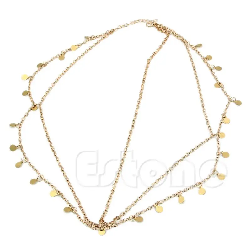 

Bohemian Fashion Women Metal Head Chain Jewelry Headband Head Piece Hair Band