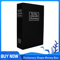 money box dictionary shape safes mini piggy bank for banknotes cash coins home accessories gifts toys for kids safe