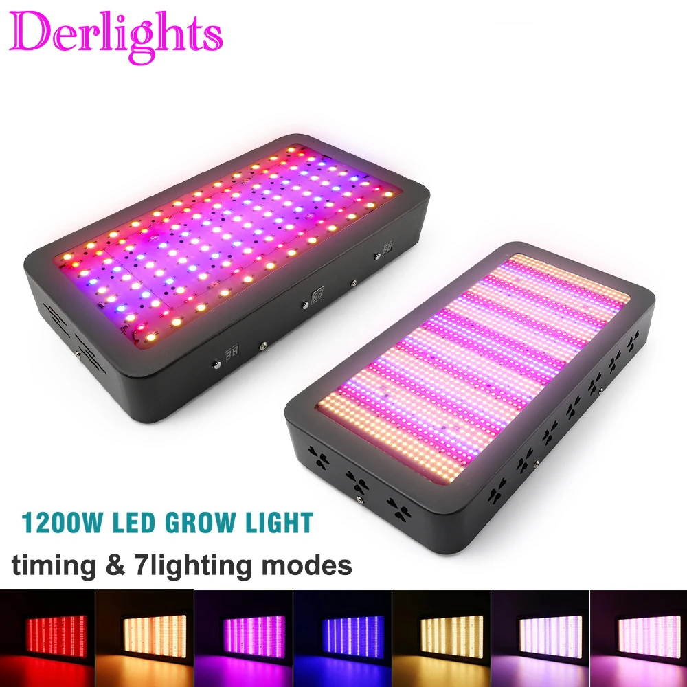 

New Arrival 1200W LED Grow Light Full Spectrum Plant Growth Lamp For Greenhouse Growbox Hydroponics lighting