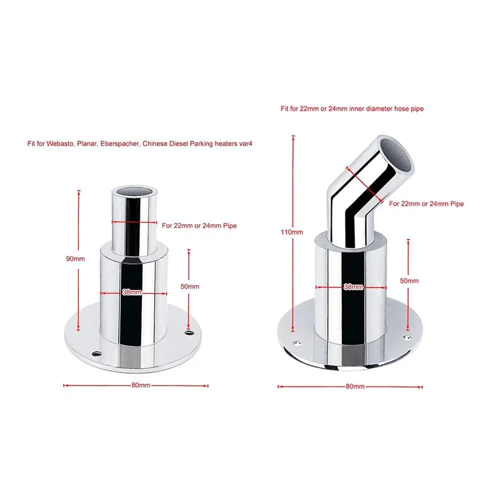 1 шт. стальная лодка 90 градусов сквозь корпус Трубка Сопротивление внутренняя для
