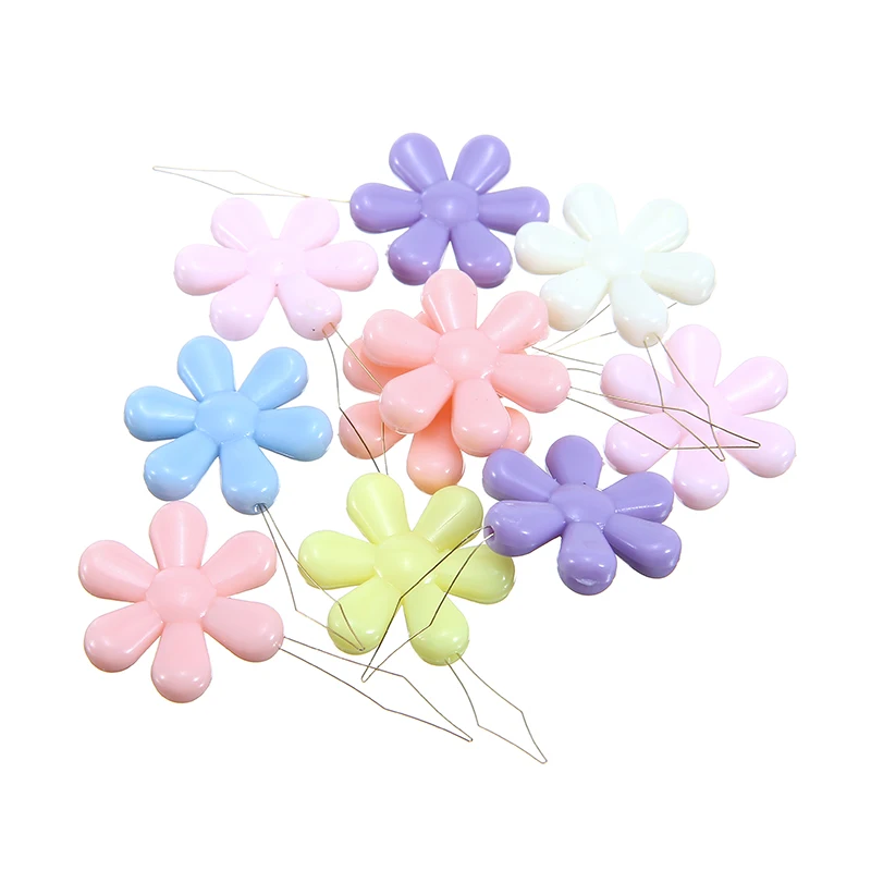 10 шт. иглы для вышивания ярких цветов | Дом и сад