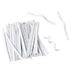 100 шт. Регулируемая проволока для переносицы из полиэтилена для изготовления масок DIY с оцинкованной железной проволокой, с однимдвумя сердечниками