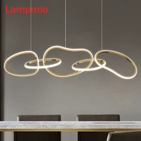 luxury pendant lights for dining room modern 1m creative living room 150cm long bar villa home deco designer office lightings