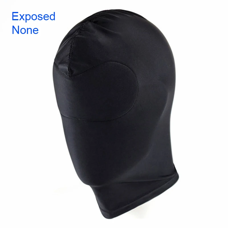 Volwassen Spelletjes Speeltjes voor Koppels SM бондаж Zachte Sexy Hoofd Masker Sex Hoofddeksels Erotische Toys Black Slave Rest|Игры для