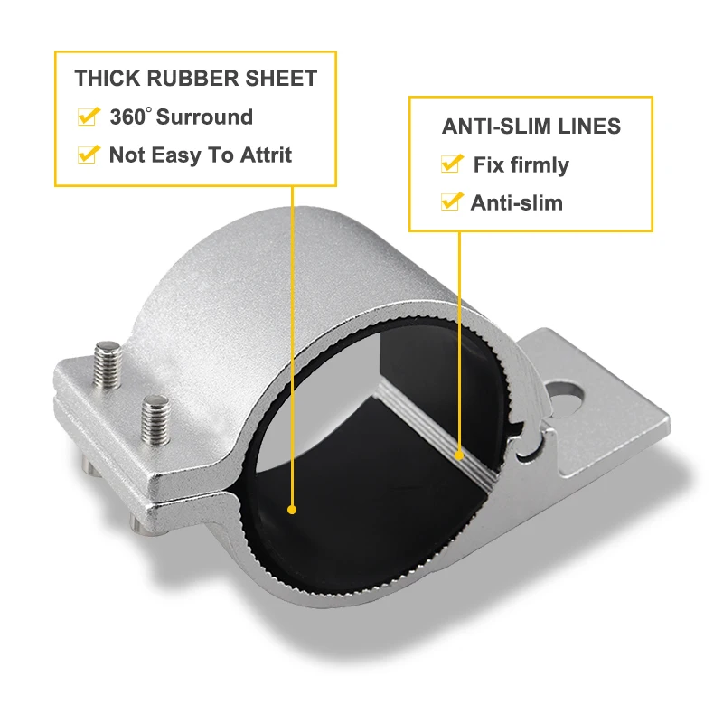 Кронштейн с зажимным креплением светодиодный светильник рабочий свет s трубка