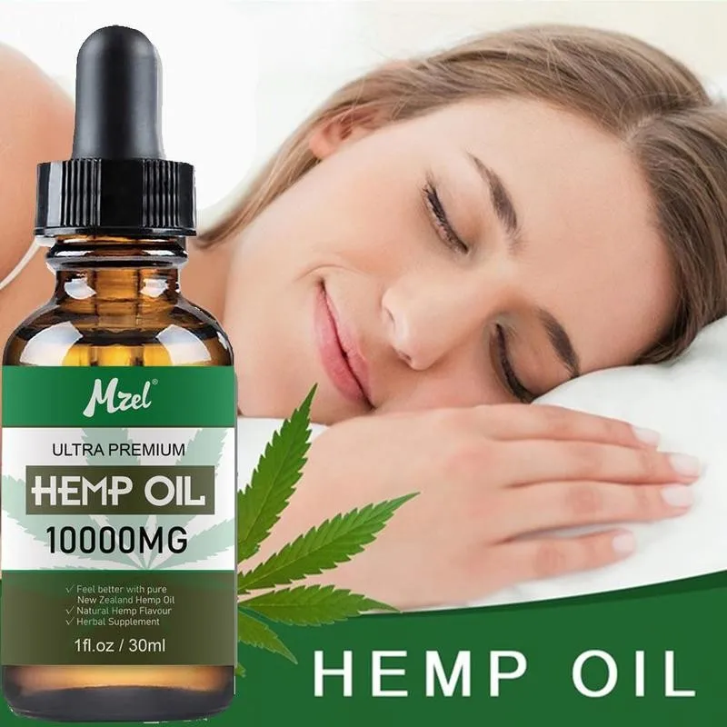 Эфирные масла CBD 30 мл 10000 мг органический экстракт семян конопли масло