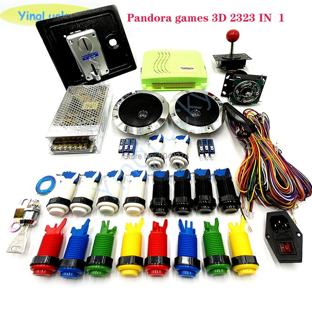 Комплект Pandora Box 3D 2323 в 1 аркадная версия HDMI VGA для игровой машины с монетами