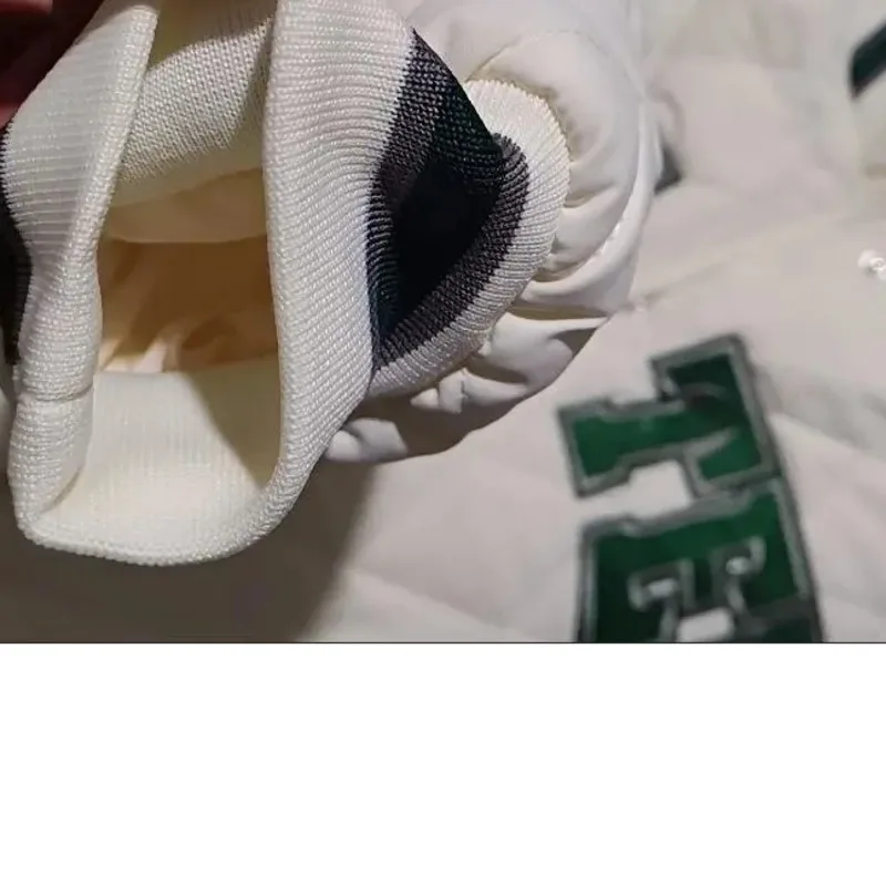 Женское зимнее короткое пальто пуховик бейсбольная парка Базовая куртка Длинная