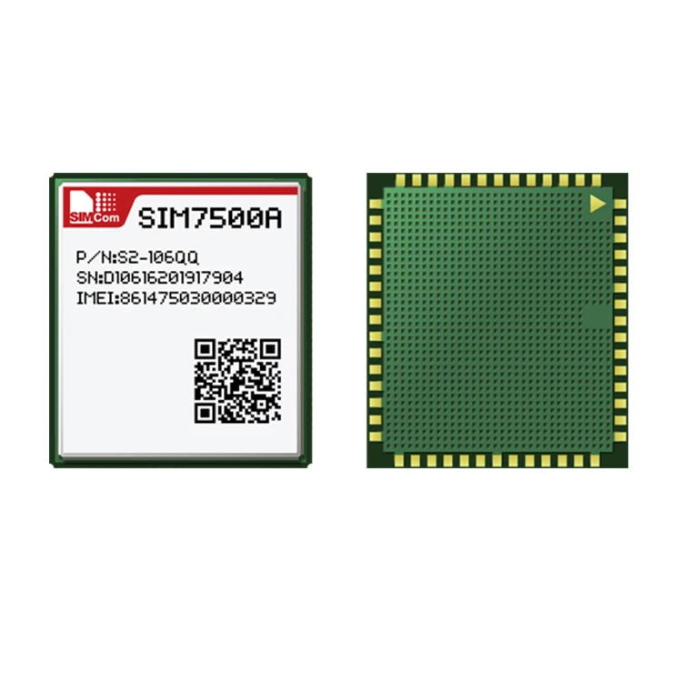

Multi-Band LTE-FDD/HSPA LTE CAT1 up to 10Mbps SIMCOM SIM7500A Module