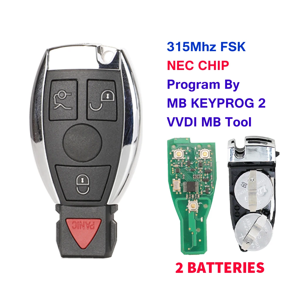 Дистанционный ключ NEC для Mercedes Benz W211 4matic CDI E200 E220 E230 E240 E270 E280 E320 E350 E400 E500 E550 |