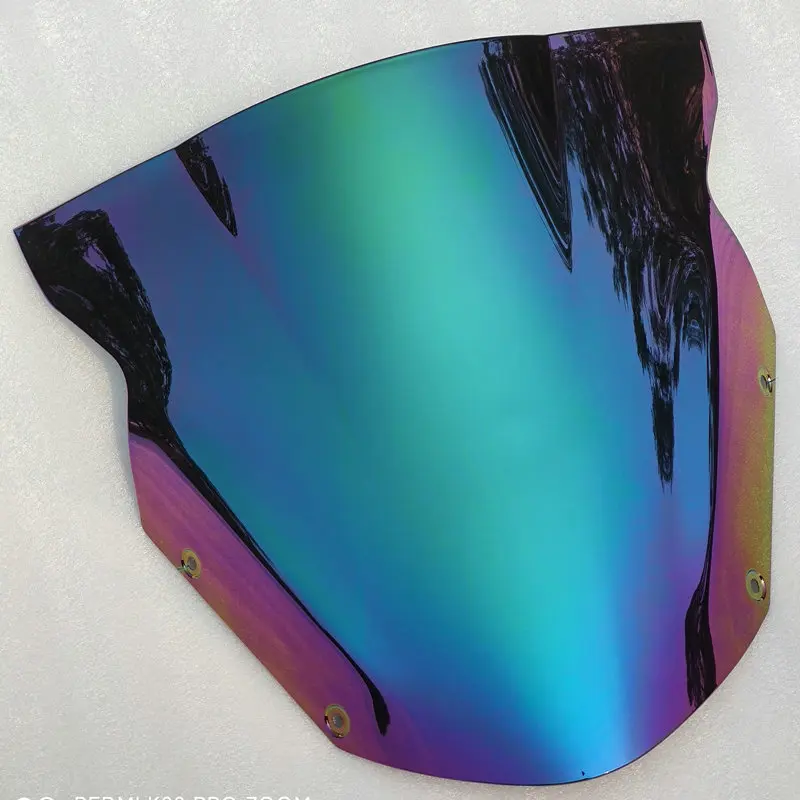 

Ветра Экран для 2009 2010 2011 Kawasaki Ninja 650 650R EX650 ER-6F ER6F ER 6F мотоцикл Экран лобовое стекло дым иридия