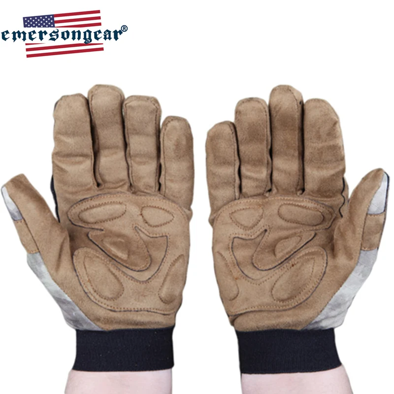 

Emersongear Tactical Gloves AT Color Full Finger Duty Military Army Combat Gloves Paintball Shooting Gloves Bicycle Hand Gloves