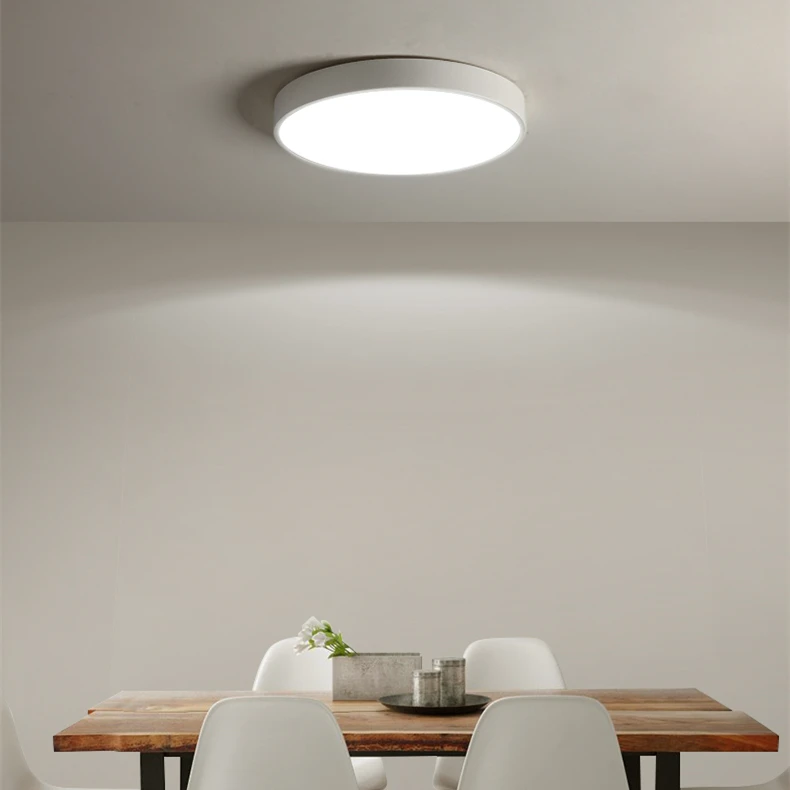 Скандинавский потолочный светильник Современный Железный плафоньер