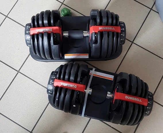 

Fast Adjustable Weight 2-24kg Adjustable Dumbbell Set 1Pair 54lbs for Fitness Gym Equipment for Home Adjustable-dumbbell