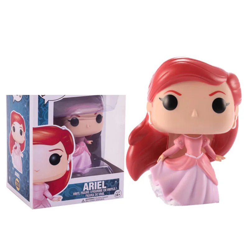 Funko Disney мультфильм принцесса маленькая Русалочка Ариэль #220 виниловая экшн