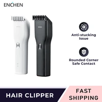 in stock enchen boost usb electric hair clipper two speed ceramic cutter hair fast charging hair trimmer for children