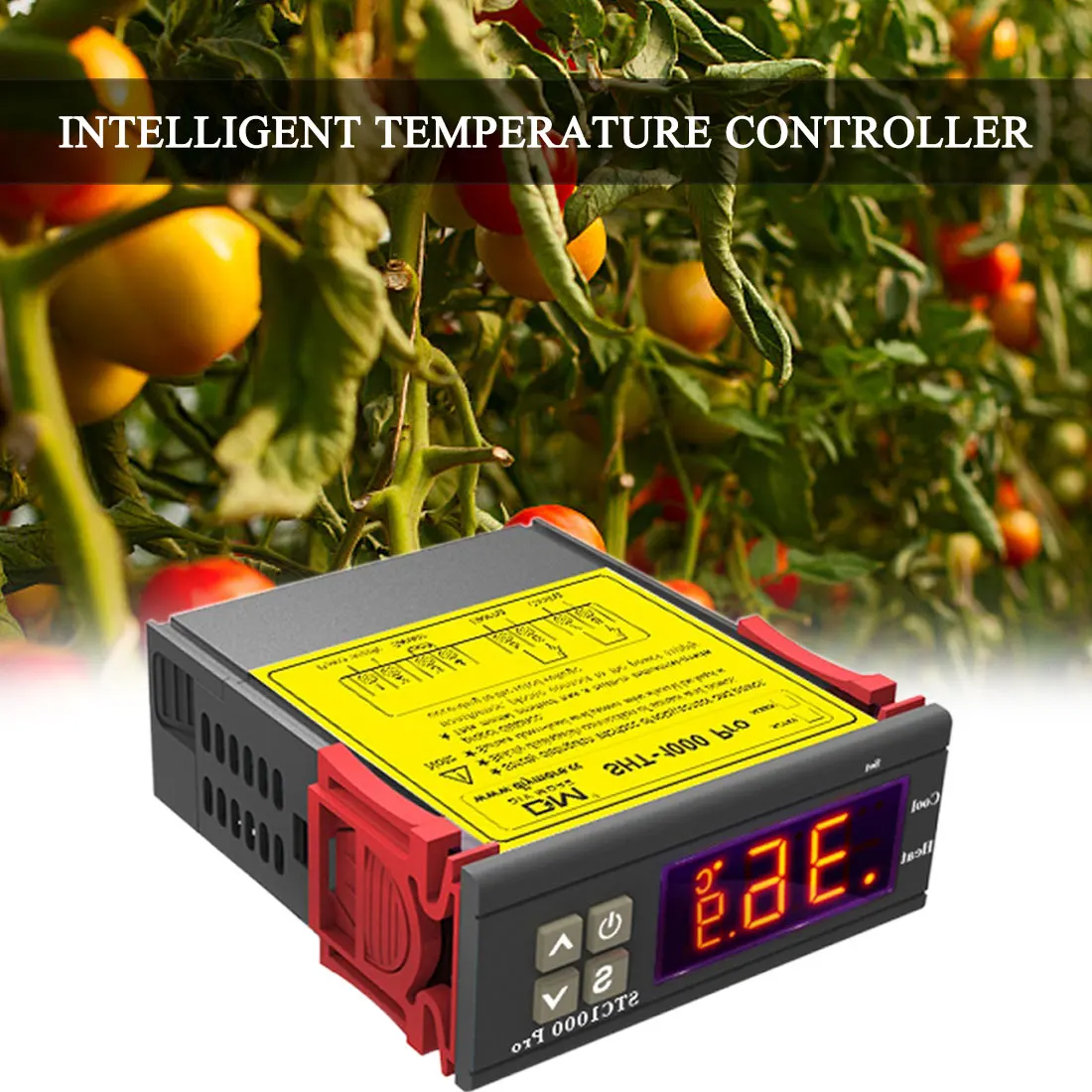 

Цифровой термостат для инкубатора, светодиодный Терморегулятор с реле нагрева и охлаждения, 220 В переменного тока, 110 В переменного тока