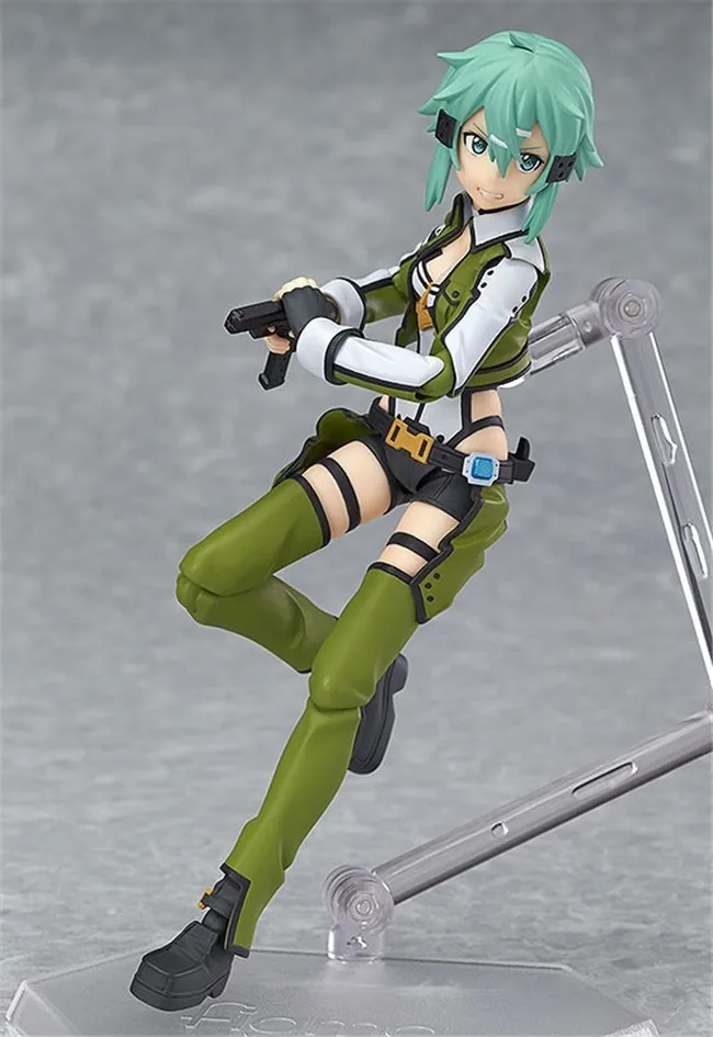 

2020 New kids Toy Anime Sword Art Online Kirito Asuna Sinon Action Collection Model PVC 15cm