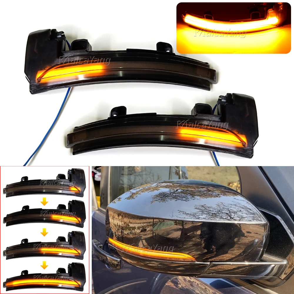 

Rearview Mirror LED Turn Signal Light For Land Rover LR4 Discovery Range Rover Sport Evoque MK IV Dynamic Sequential Blinker