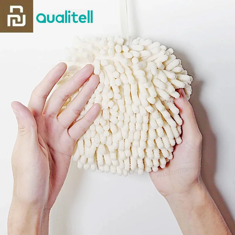 Новый Youpin вытирать полотенца для рук шарики супер впитывающий Быстросохнущий