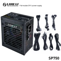 lian li 750w itx sfx psu gold medal full module for mini itx case power supply sp750