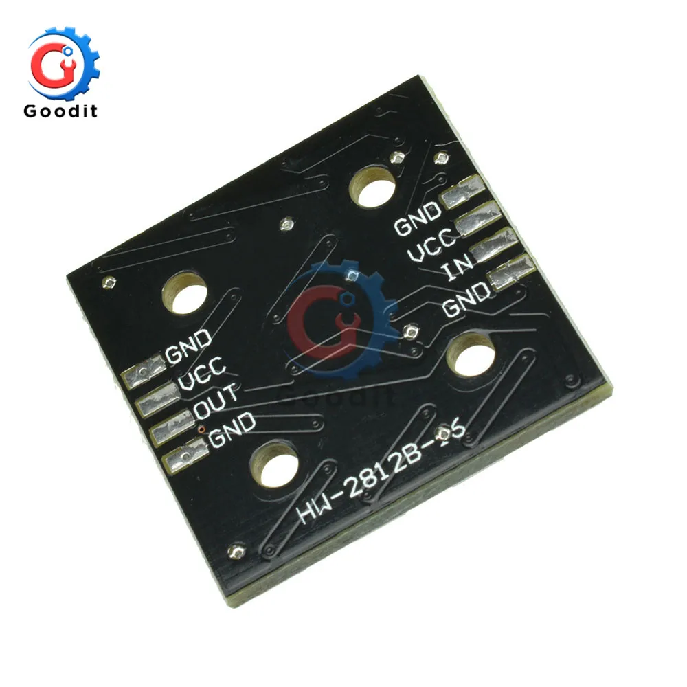 

WS2812B RGB LED Ring 16 Bits WS2812 5050 RGB LED Lights With Integrated Driver Module For Arduino 16bit LED Lamp Panel