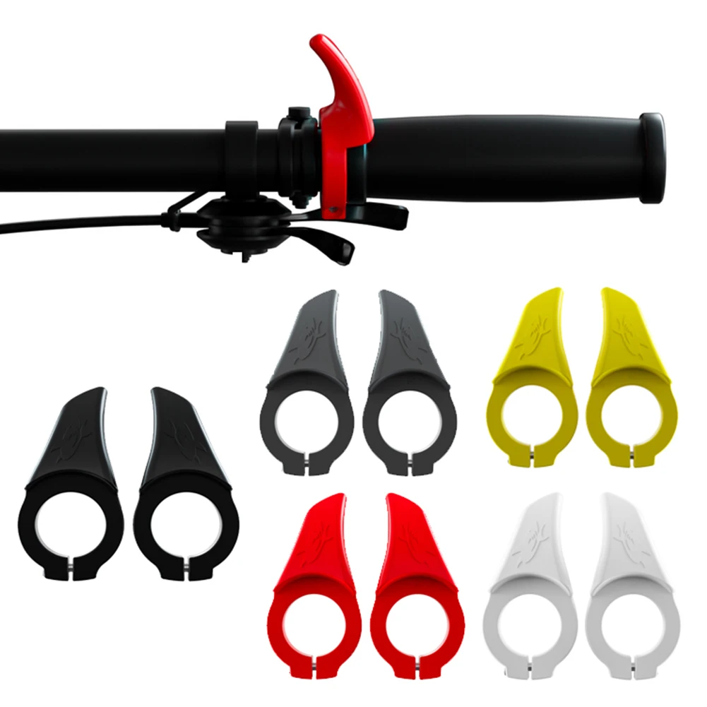 1 Pair Bicycle Handlebar End Grips 22.2mm Glass Fiber for Road Bikes MTBs Electric Scooter New Upgrade High Recommend | Спорт и