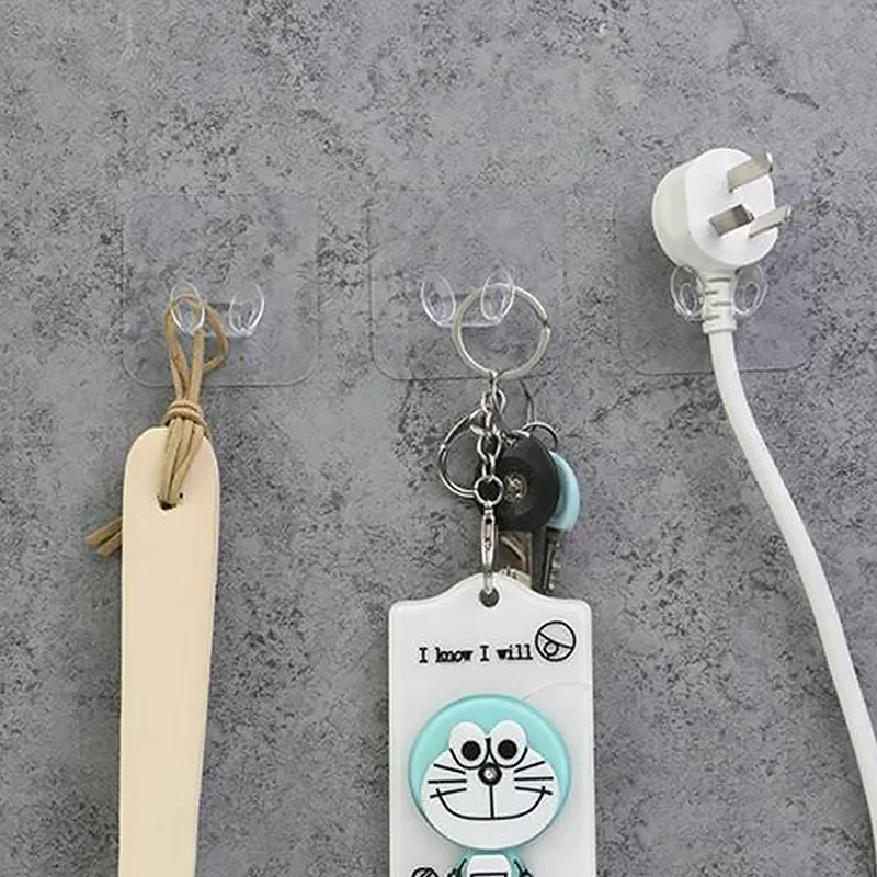 Настенный держатель с вилкой для розетки многофункциональные пластиковые