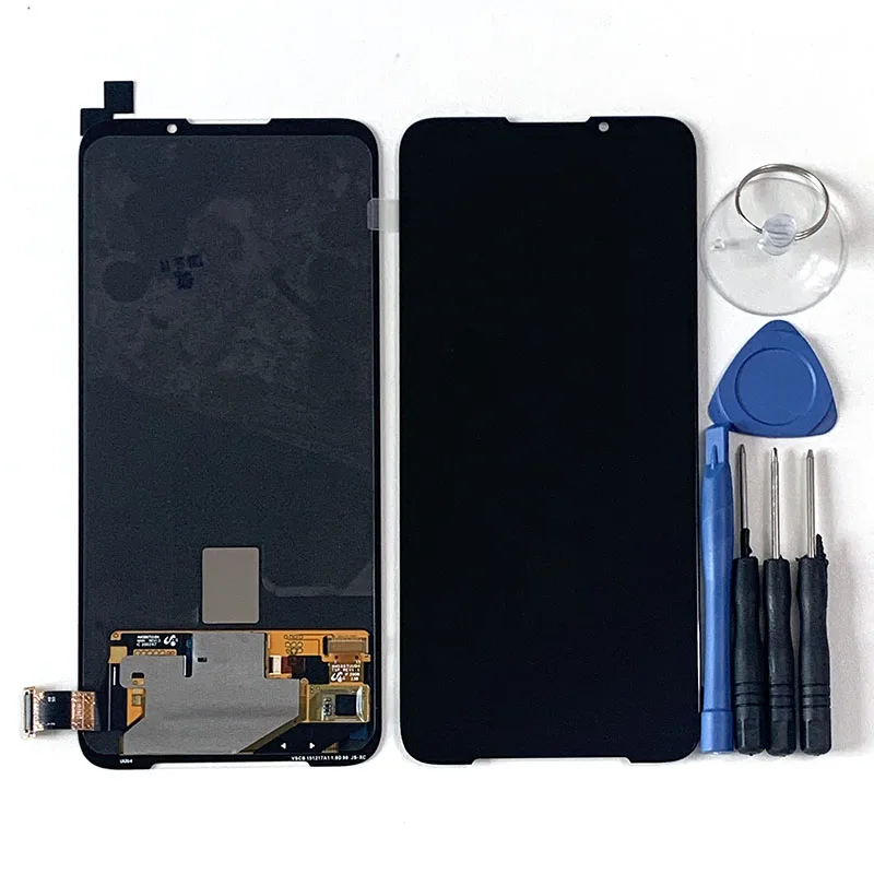 6 67 &quotоригинальный AMOLED M &amp Sen для Xiaomi BlackShark 3 3S Black Shark ЖК-дисплей экран + сенсорная