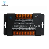 dc5 24v rgbw power amplifier 8a4 channel signal synchronization repeater controller for rgbw led strip