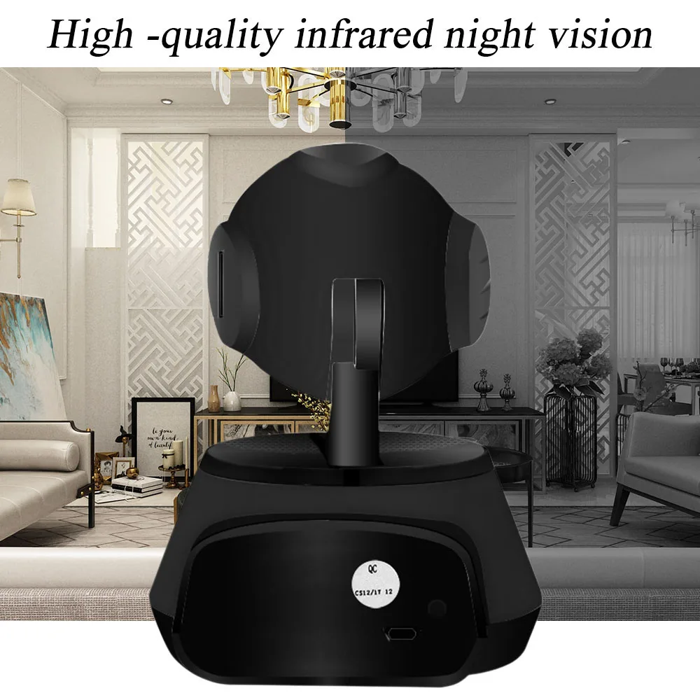 Беспроводная мини камера для помещений 720P 1080P HD IP Wi Fi видеонаблюдение радионяня