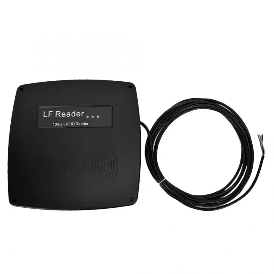 Считыватель чипов для животных RFID считыватель тегов RS232 134 2 khz стационарный