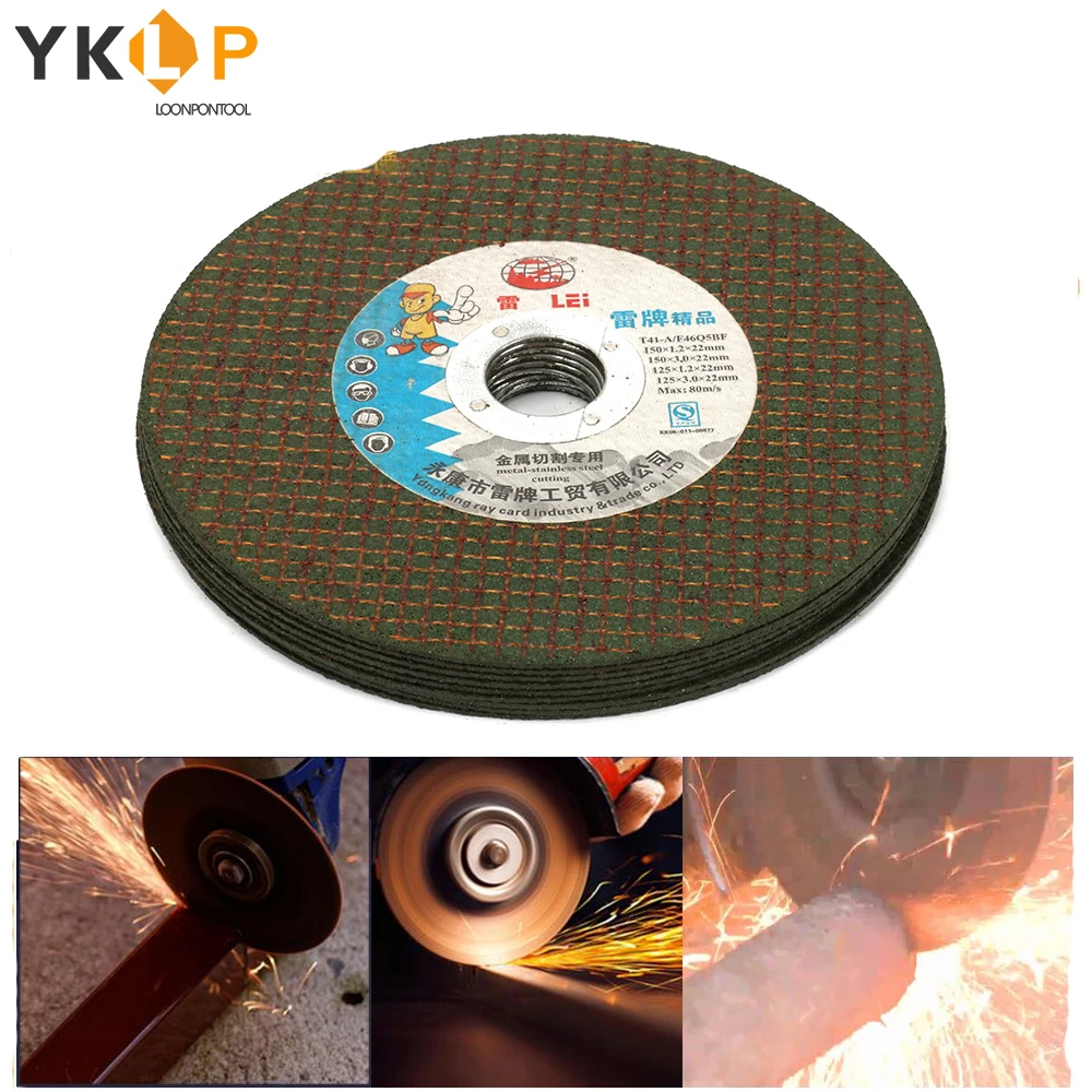 Полимерный металлический режущий диск 105 мм шлифовальный круг с отверстием 5/8