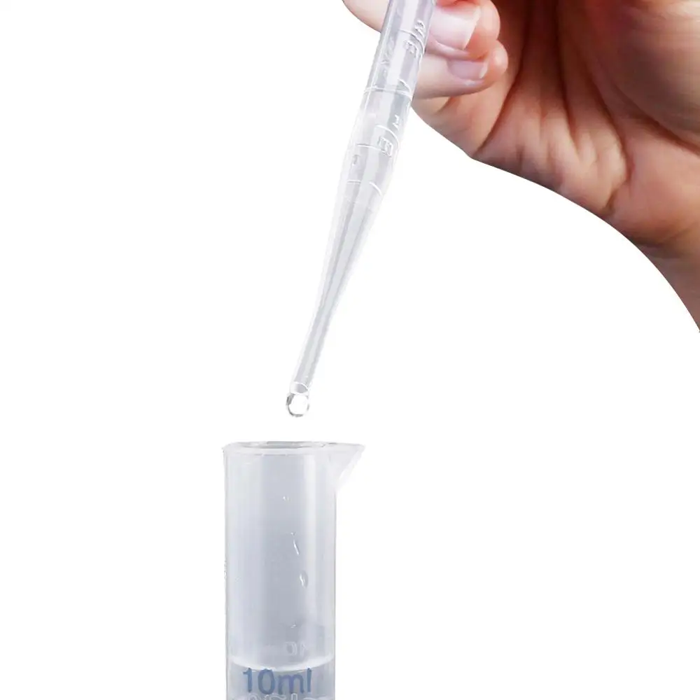 100 шт. 3 мл прозрачные пипетки одноразовые безопасные пластиковые капельки для
