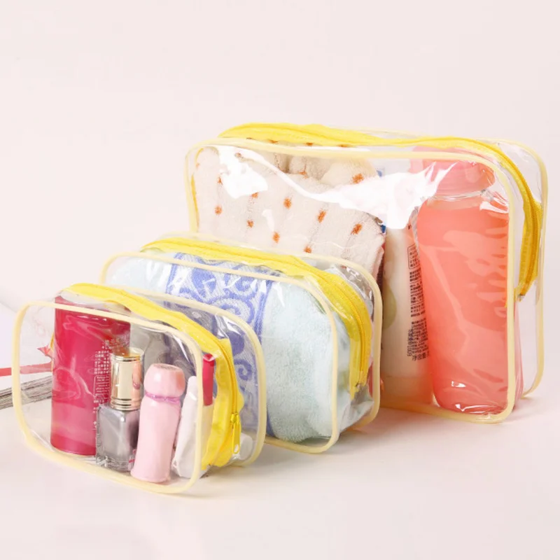 Водонепроницаемый ПВХ косметический чехол для хранения женский прозрачный