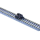 N масштаб игрушки 1:160 Модель поезда прямой трек с 9 мм манометром песочный стол здание декорации диорама длина 28 см пластик и сплав