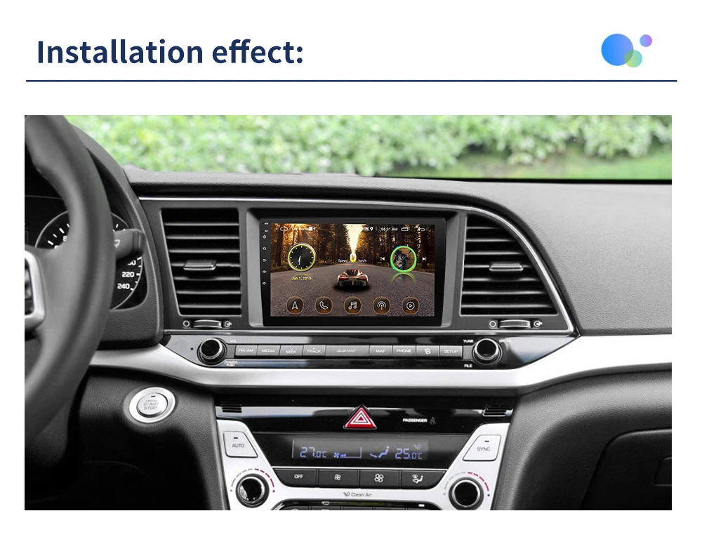 Car Radio Autoradio 10" Android 8.1 Wifi Car Stereo Radio Coche GPS Radio Carro Bluetooth Mirrorlink Samochodowe Reversing Cam