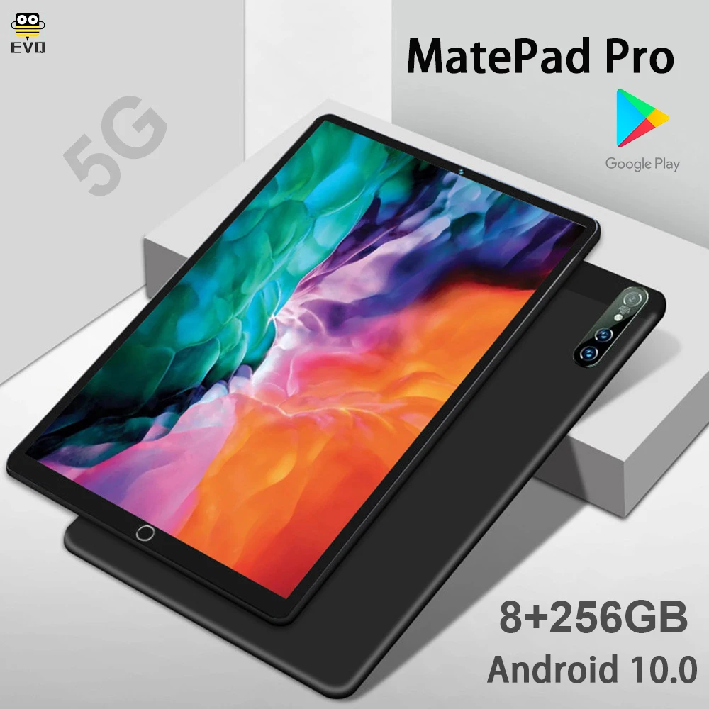 MatePad-Tableta Pro versi&oacute;n Global, Tablet de 10,1 pulgadas, 8GB de RAM, 256GB de ROM, red 4G, Android, 10 n&uacute;cleos, tablet PC, tel&eacute;fono-0