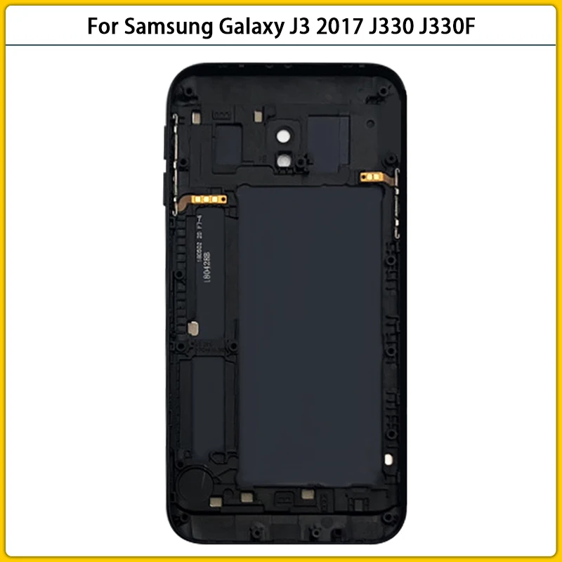 Новый J330 полный корпус чехол для Samsung Galaxy J3 2017 J330F крышка аккумулятора задняя