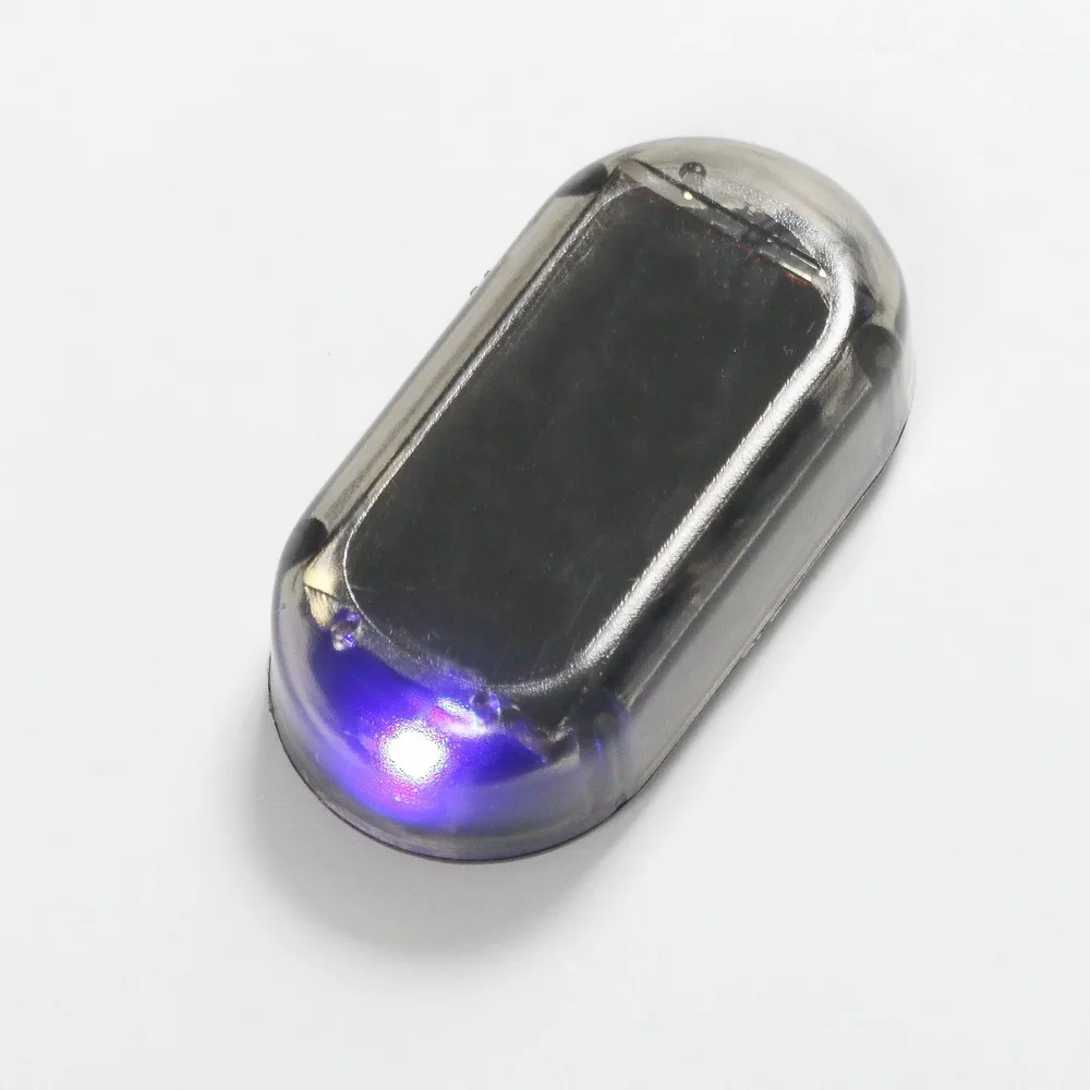 

Newest Car Alarm LED Light Security System Warning Theft Flash Blinking Fake Solar Car Alarm LED Light Anti-Theft LED Light