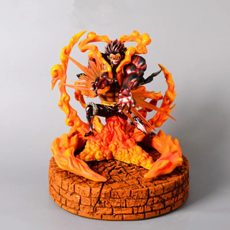 Цельная грудь Шестерня четвёртая Обезьяна D. Luffy статуя соломенная шляпа Пираты