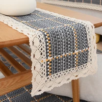 modern simple tea table cloth long table cover mat pastoral table runner cabinet shoe tv cover cloth runner tavolo kerst e033