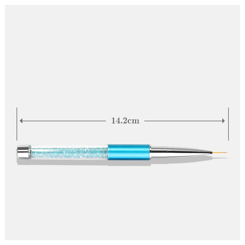 

3 Pieces Professional Nail Art Painting Brushes Nail Art Liner 3D Painting Brush Pen Rhinestone Beauty Uv Gel Manicure Tools