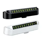 Автомобильный карточка с телефоном для временной парковки номер карты номерная табличка для парковки авто Скрытая Стайлинг парк карты для Аксессуары для автомобильного интерьера