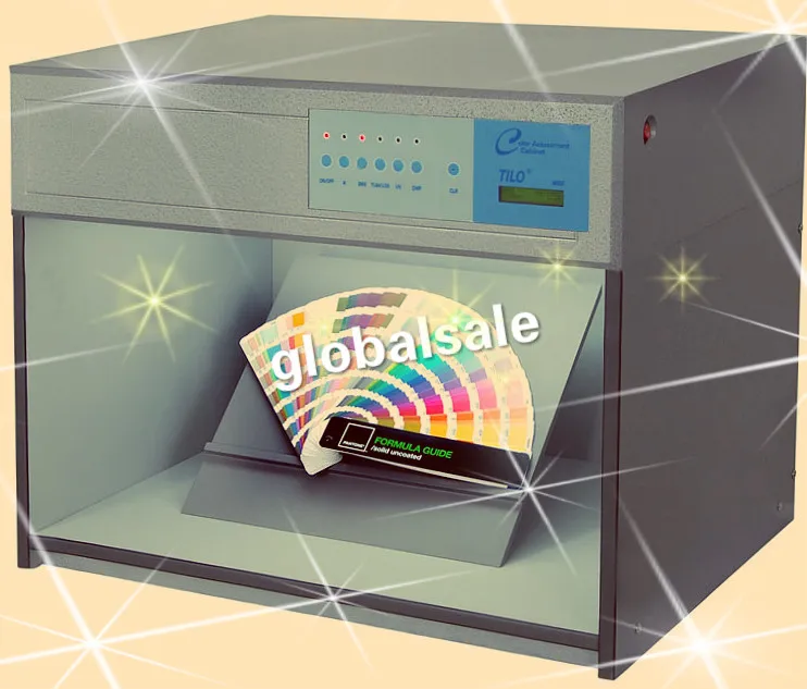 Бесплатная доставка подходящие цвета шкафчики с 5 источниками света: D65 TL84 UV F CWF