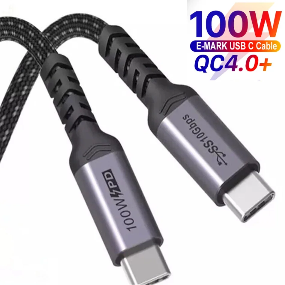 Кабель UTBVO USB C на Type для Macbook Pro 5A PD 100W 3 1 Gen 2|Кабели передачи данных| |